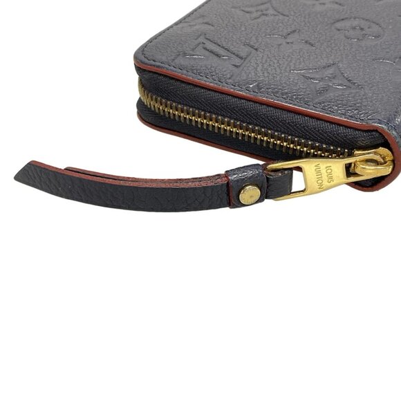 LOUIS VUITTON Zippy Wallet  Marine Rouge Monogram Empreinte - 422-082625 - Picture 5 of 11